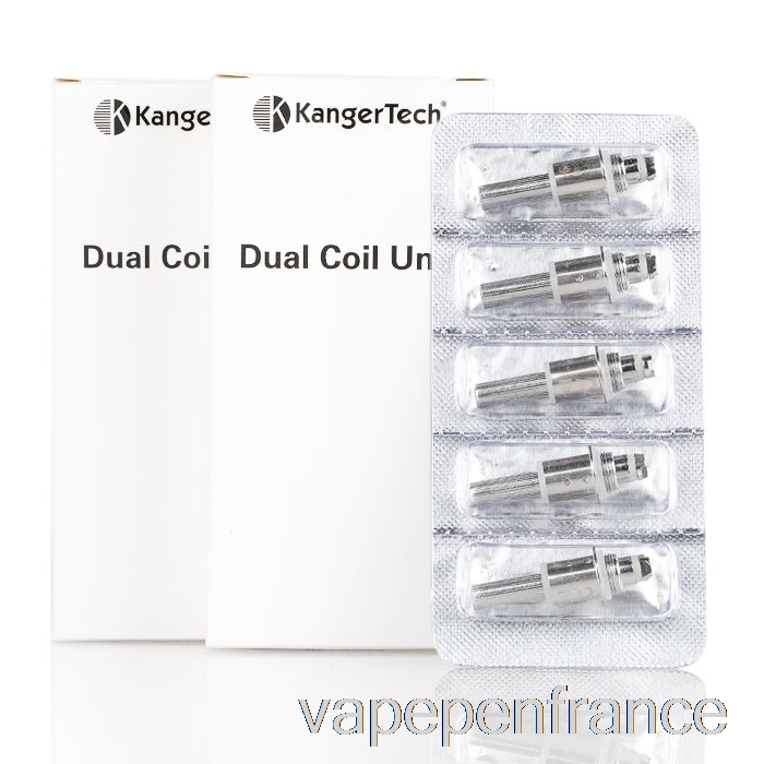 Bobines De Remplacement à Double Unité Kanger Bobines De 0,8 Ohm Stylo Vape